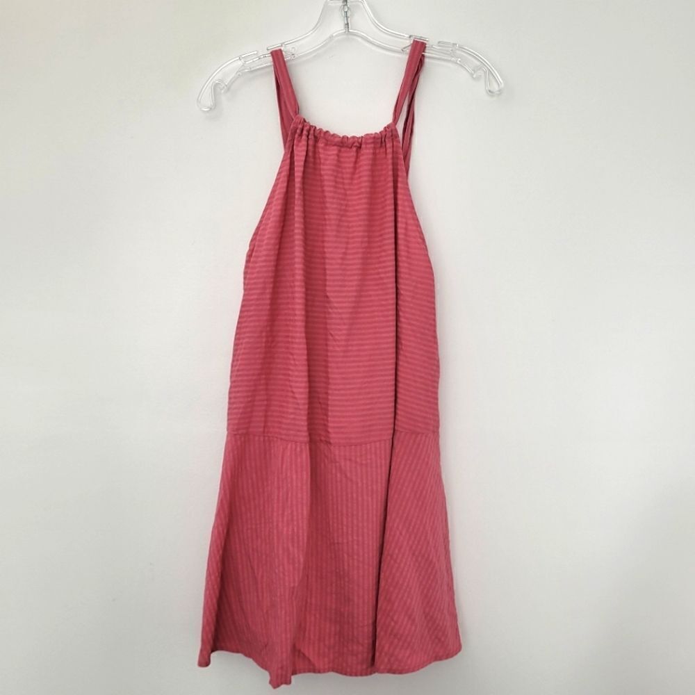 F21 drop waist low back halter dress